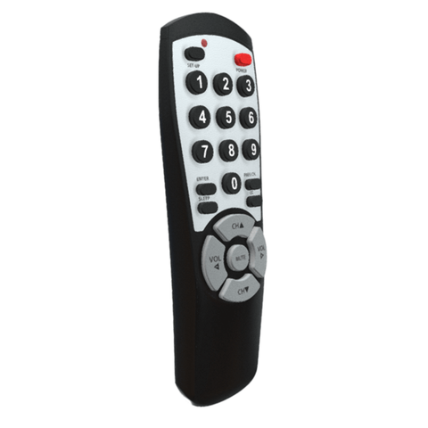 BR100B BrightStar Universal TV Remote Control – Programmable for All TV Brands