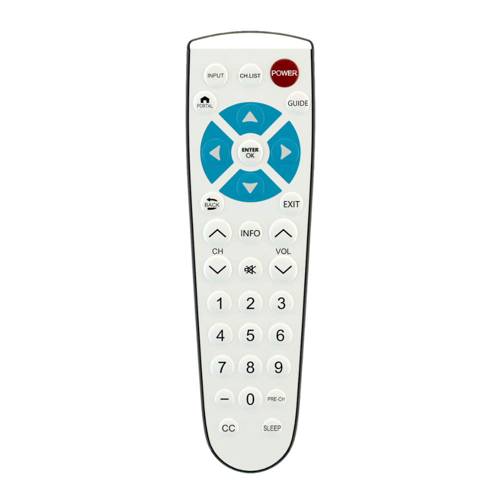 CR4-2 Clean Remote – Advanced Remote Control for LG, Samsung, RCA, and Philips Commercial TVs