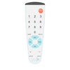 CR2BB Clean Remote – Big Button Universal TV Remote for Hospitality and Healthcare