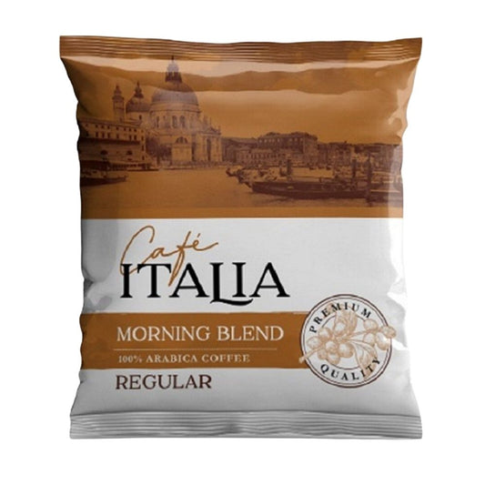 1-Cup Regular Coffee – Filter Pack (7 g), Cafe Italia (100% Arabica), 250/Case