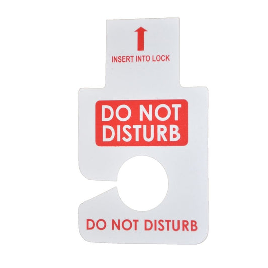 Do Not Disturb Sign - Keyless