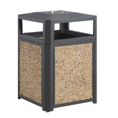 Outdoor Trashcan Sand Panel - Large