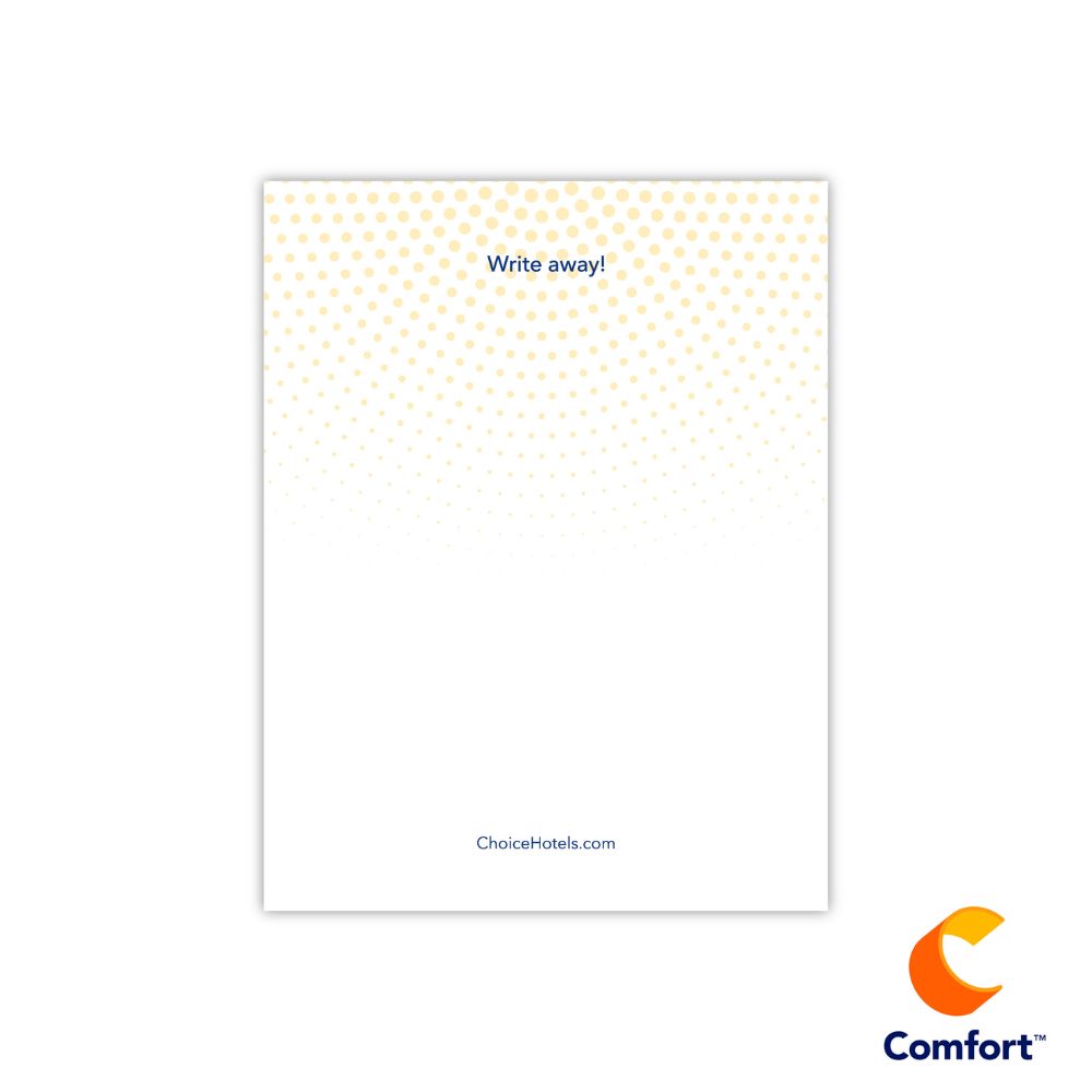 Choice, Comfort Notepad Small