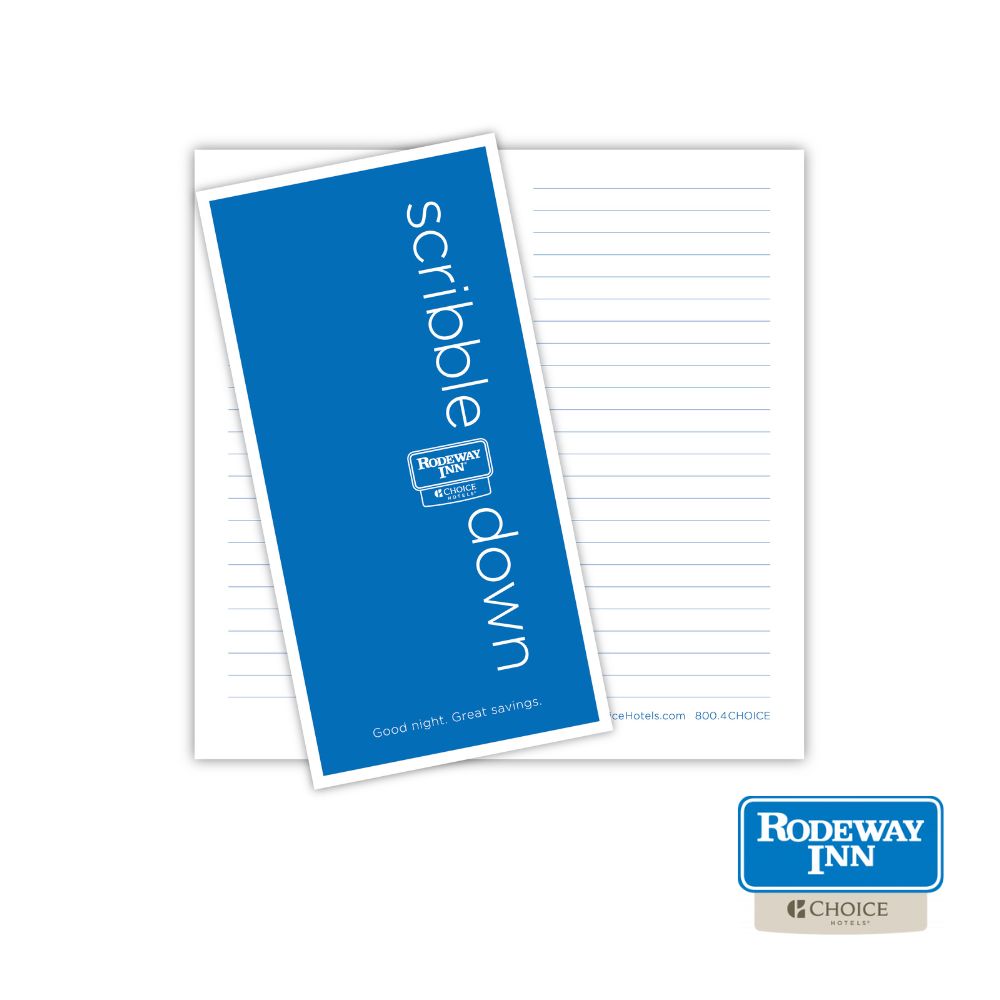 Choice, Rodeway Note Pad