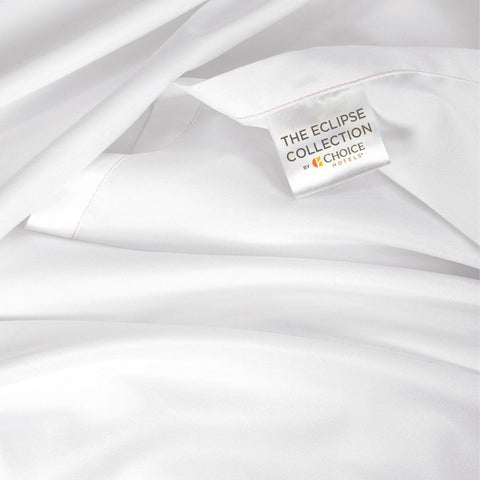 Choice Bed Sheets, Eclipse Collection, Microfiber FullXl Fitted Deep